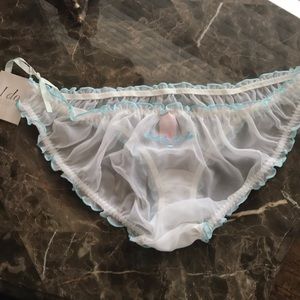 Victoria’s Secret Bride to be sheer underwear